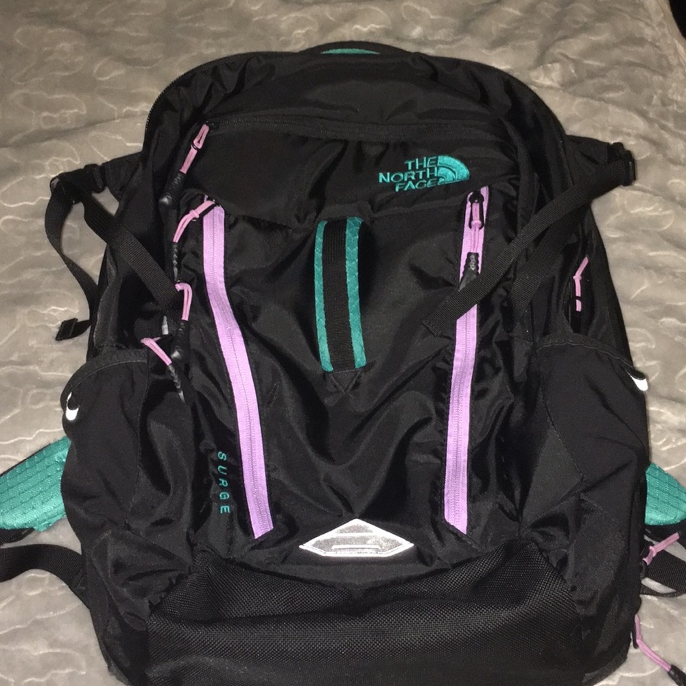 North face back pack